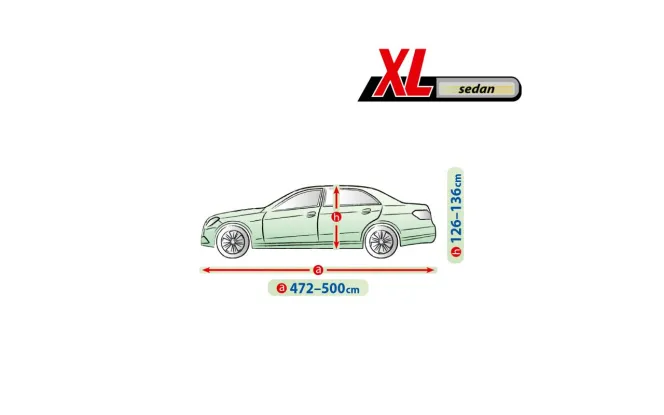 Чехол-тент для автомобиля MEMBRANE Garage. Размер: XL Sedan на Dodge Stratus