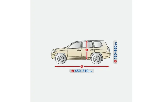 Чохол-тент для автомобіля Optimal Garage. Розмір XL Suv/Off-road на Acura MDX 2006-2013
