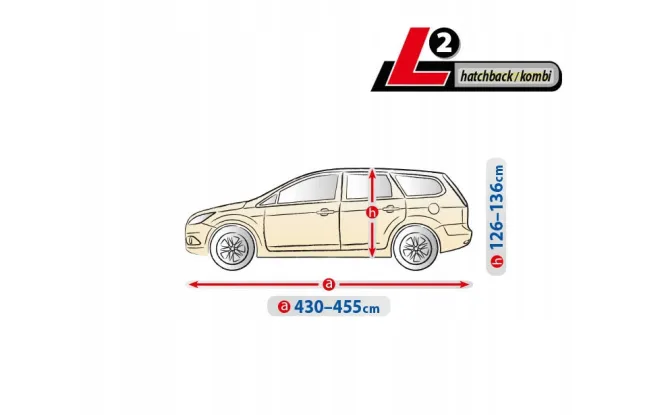 Чохол-тент для автомобіля Optimal Garage. Розмір: L2 hb/kombi на Chevrolet Lacetti 2003-