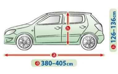 Чохол-тент для автомобіля Perfect Garage. Розмір: M2 hb на Daihatsu Sirion 2005-