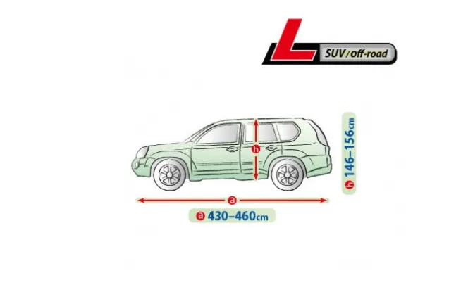 Автомобільний тент Perfect Garage. Розмір L Suv/Off-road на Honda HRV 2015-