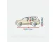 Чехол-тент для автомобиля Optimal Garage. Размер XL Suv/Off-road на Ssang Yong Rodius 2004-2013