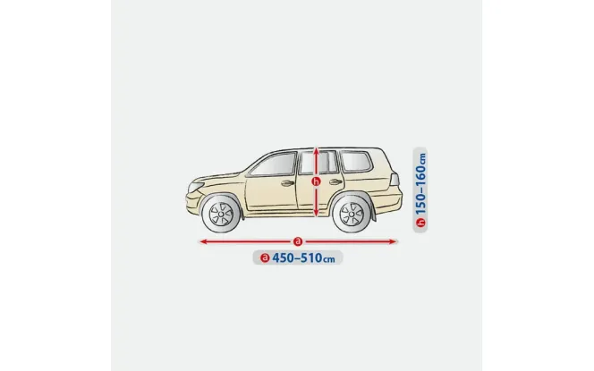 Чохол-тент для автомобіля Optimal Garage. Розмір XL Suv/Off-road на Mercedes X253 2015-