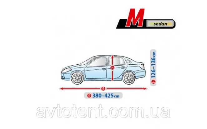 Чохол-тент для автомобіля Basic Garage. Розмір: M Sedan на Suzuki Baleno