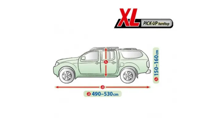Чехол-тент для автомобиля Mobile Garage. Размер XL PICKUP без кунга на Great Wall Wingle3 2007-
