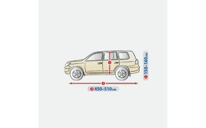 Чохол-тент для автомобіля Optimal Garage. Розмір XL Suv/Off-road на Mercedes GLE 2015-