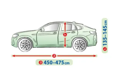 Чохол-тент для автомобіля Mobile Garage. Розмір L Suv coupe на Tesla Model Y 2025-