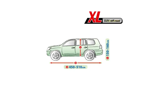 Чехол-тент для автомобиля MEMBRANE Garage. Размер XL Suv на Lexus RX 2019-