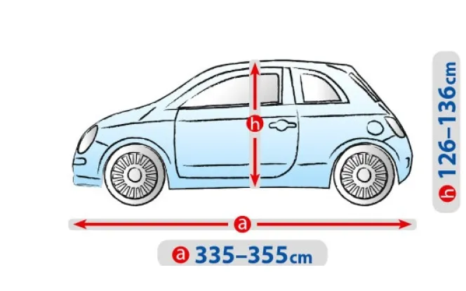 Автомобильные тенты Basic Garage. Размер: S3 hb BYD F0 2008-