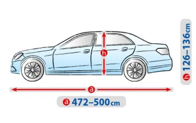 Автотент Basic Garage. Розмір: XL Sedan на BMW 7 E38