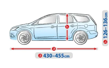 Автомобільний тент Basic Garage. Розмір: L2 hb/kombi на Kia Ceed