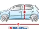 Тент для авто Basic Garage. Размер: M2 hb на ZAZ Славута 1999-2011