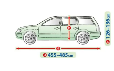 Чехол-тент для автомобиля MEMBRANE Garage. Размер: XL hb/kombi на Toyota Avensis