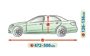 Чохол-тент для автомобіля MEMBRANE Garage. Розмір: XL Sedan на Volkswagen Passat B7 2010-