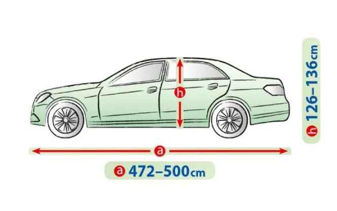 Чохол-тент для автомобіля MEMBRANE Garage. Розмір: XL Sedan на Volkswagen Passat B7 2010-