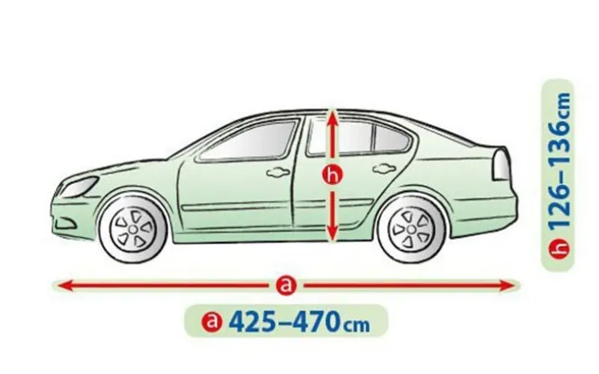 Чехол-тент для автомобиля MEMBRANE Garage. Размер: L Sedan на Mazda 626