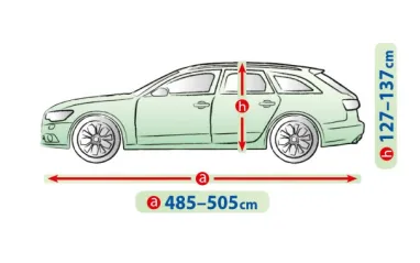 Чохол-тент для автомобіля MEMBRANE Garage. Розмір: XXL kombi на Volvo V90 2016-