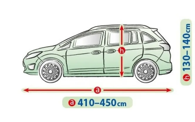 Чохол-тент для автомобіля Mobile Garage. Розмір: L mini VAN на Mazda Premacy