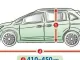 Чохол-тент для автомобіля Mobile Garage. Розмір: L mini VAN на Volkswagen Touran 2003-2010