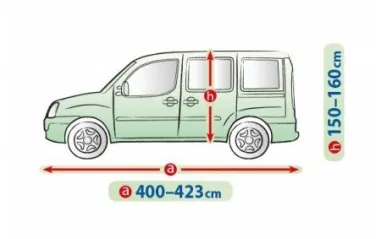 Чехол-тент для автомобиля Mobile Garage. Размер: M LAV на Volkswagen Caddy