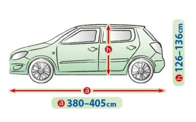 Чохол-тент для автомобіля Mobile Garage. Розмір: M2 hb Volkswagen Polo 2009-