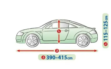 Чохол-тент для автомобіля Mobile Garage. Розмір: M coupe на Audi TT 2010-