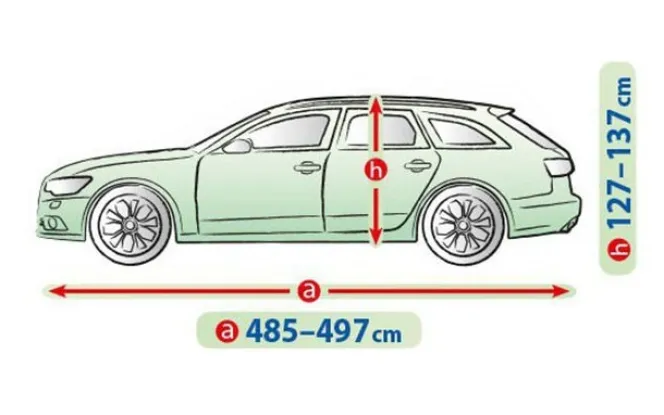 Чехол-тент для автомобиля Mobile Garage. Размер: XXL kombi на Skoda Superb 2023-