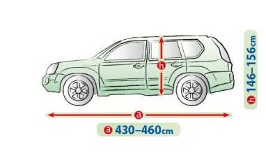 Чехол-тент для автомобиля Mobile Garage. Размер L Suv/Off-road на Volkswagen ID.4 2024-