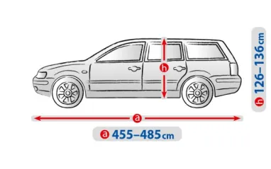 Чехол-тент для автомобиля Optimal Garage. Размер: XL hb/kombi на BMW 5 E39