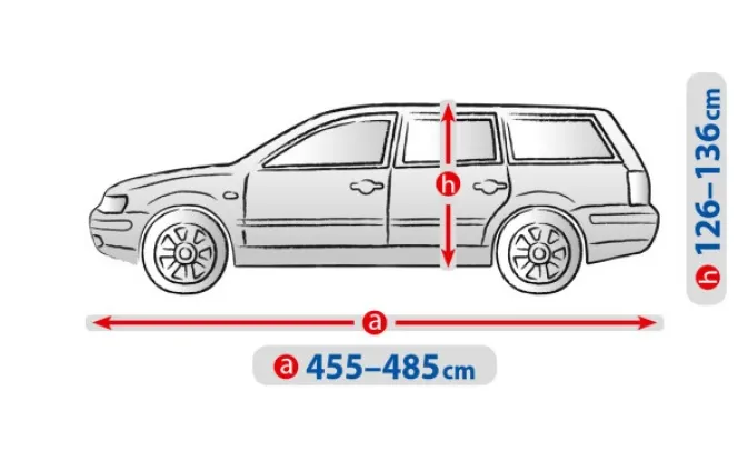 Чехол-тент для автомобиля Optimal Garage. Размер: XL hb/kombi на BMW 5 E39