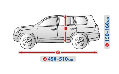 Чехол-тент для автомобиля Optimal Garage. Размер XL Suv/Off-road на Toyota Land Cruiser J250 2024-