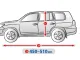 Чохол-тент для автомобіля Optimal Garage. Розмір XL Suv/Off-road на Kia Sorento 2010-