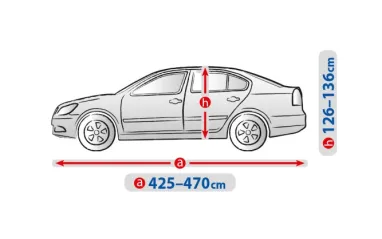 Чохол-тент для автомобіля Optimal Garage. Розмір: L Sedan на Audi A4 2008-