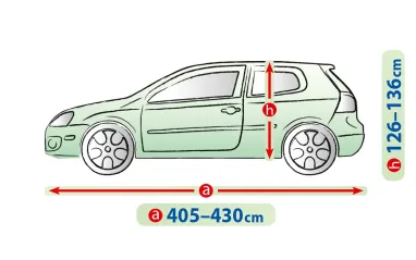 Чехол-тент для автомобиля MEMBRANE Garage. Размер: L1 hb/kombi на Toyota Urban Cruiser