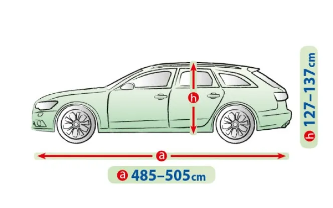 Чехол-тент для автомобиля Perfect Garage. Размер: XXL kombi на Audi A6 c 2014-