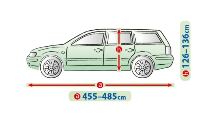 Чехол-тент для автомобиля Perfect Garage. Размер: XL hb/kombi на Toyota Avensis