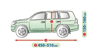 Чехол-тент для автомобиля Perfect Garage. Размер XL Suv/Off-road на Toyota Land Cruiser J250 2024-