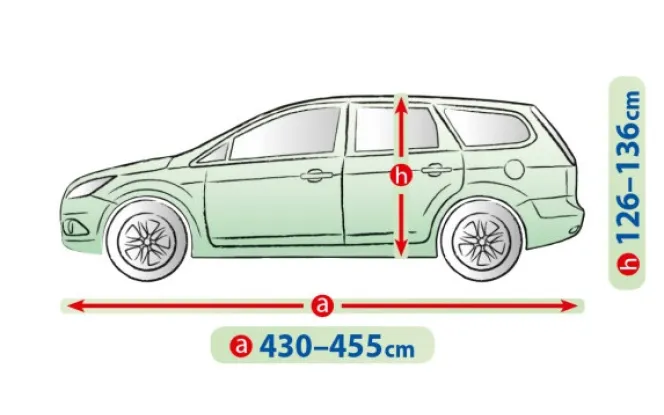 Чехол-тент для автомобиля Perfect Garage. Размер: L2 hb/kombi на Volvo V40 2012-