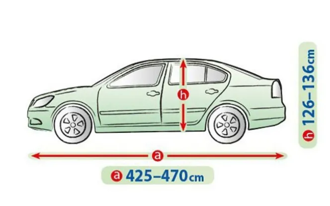 Чехол-тент для автомобиля Perfect Garage. Размер: L Sedan на Toyota Avensis