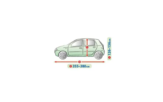 Чохол-тент для автомобіля Mobile Garage. Розмір: M1 hb Ваз (Lada) Niva 2121