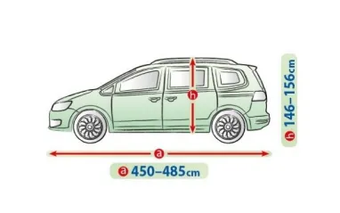 Чохол-тент для автомобіля Mobile Garage. Розмір: XL mini VAN на Volkswagen Touran 2015-