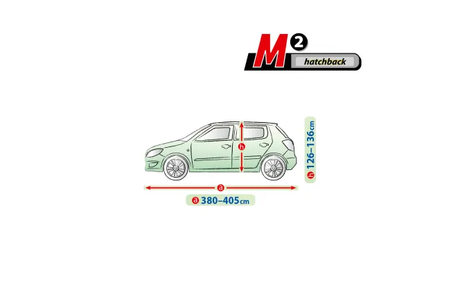 Чохол-тент для автомобіля MEMBRANE Garage. Розмір: M2 Hatchback на Geely LC 2010-