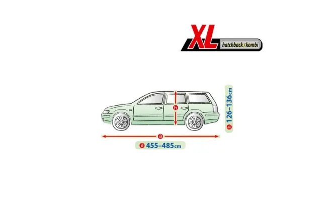 Чохол-тент для автомобіля MEMBRANE Garage. Розмір: XL hb/kombi Honda Accord