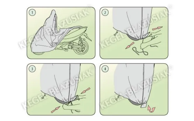 Тент для скутера Basic Garage Scooter - размер L