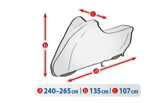 Чехол для мотоцикла Basic Garage Motorcycle - размер XL