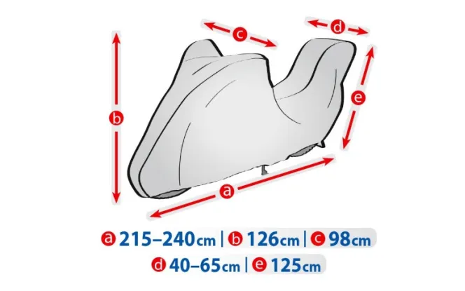 Тент для мотоцикла Basic Garage Motorcycle - размер L box